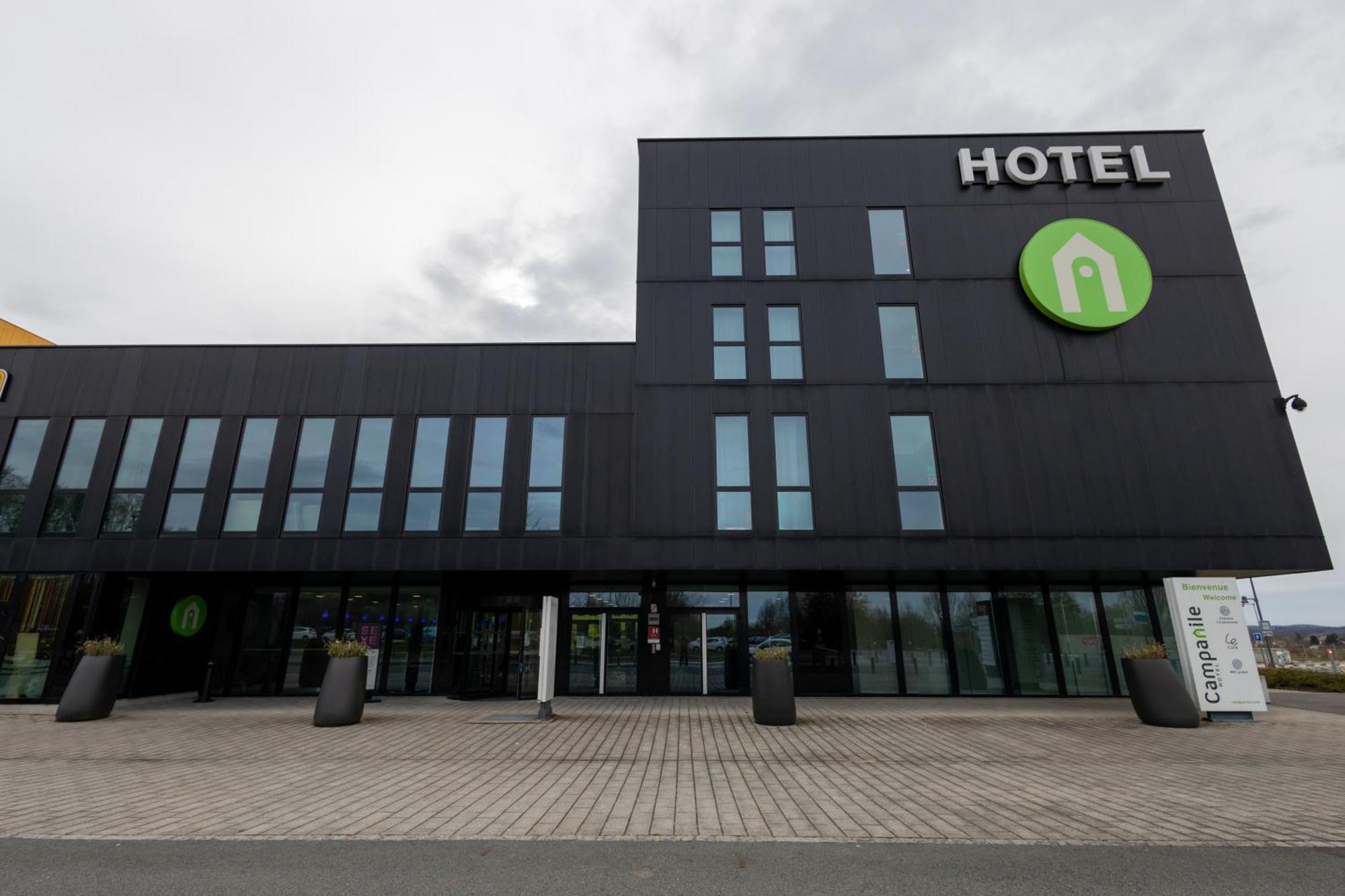 ก็องปานีล เบลฟอร์ มงเบเลียร์ การ์ ลา ฌงซิยง Hotel Meroux ภายนอก รูปภาพ